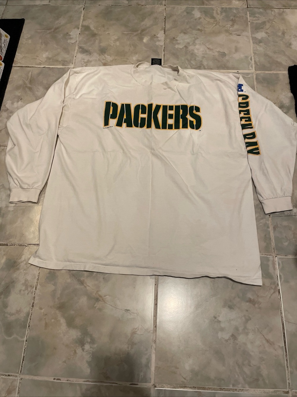 Vintage 90s 1996 Green Bay Packers Shirt NFL Long Sleeve T-Shirt SZ XXL